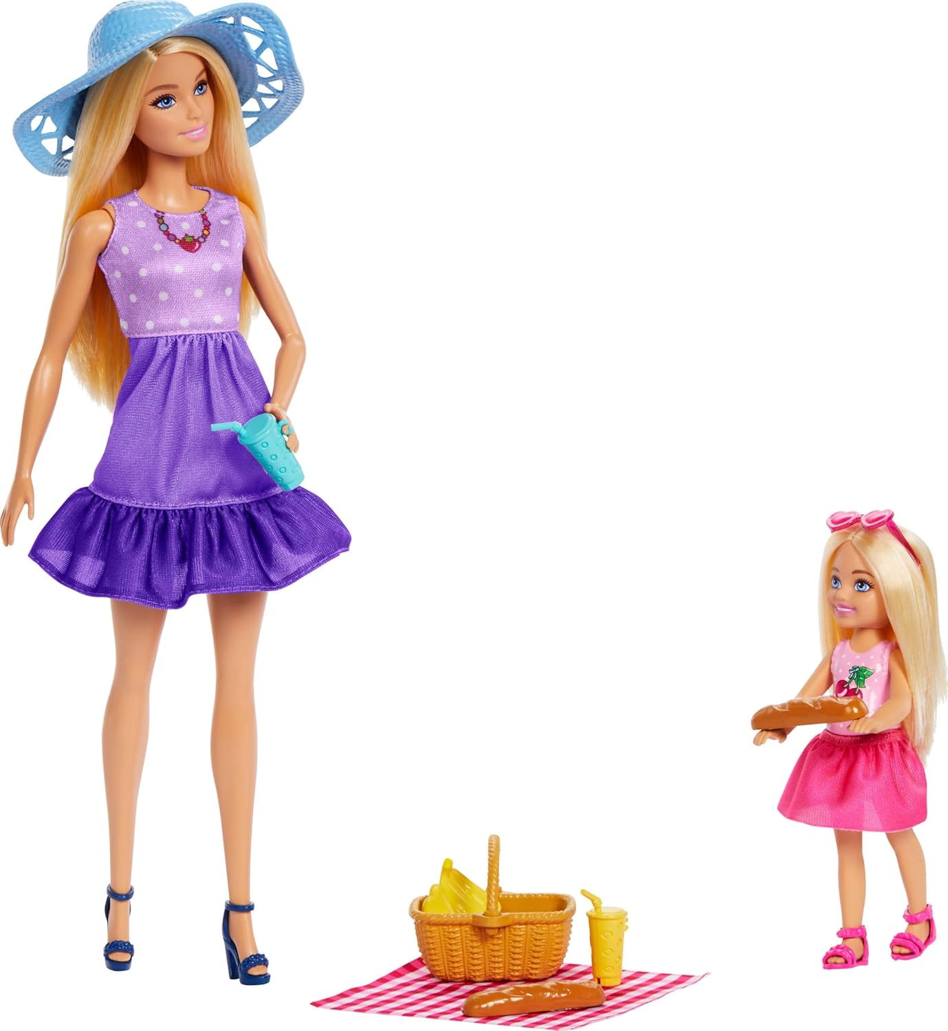 Set da gioco per picnic con la famiglia e gli amici di Barbie